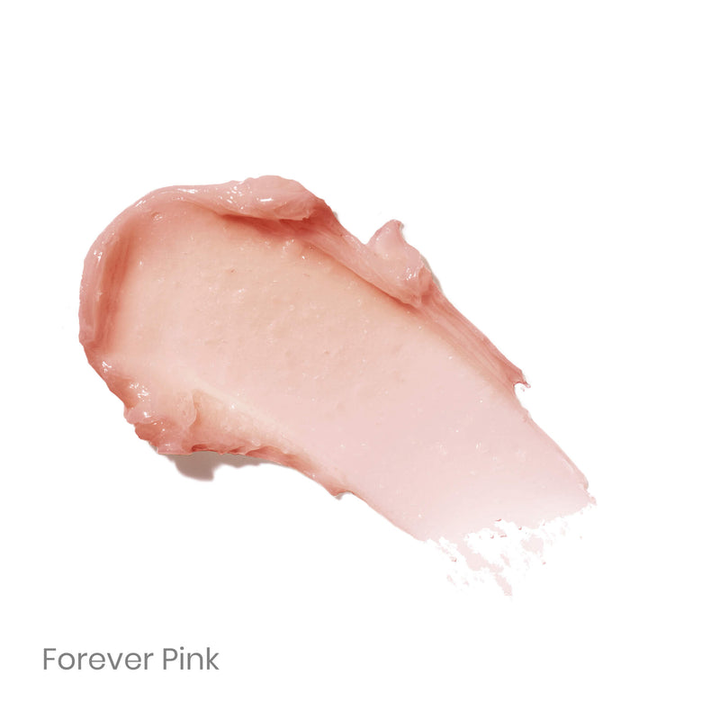 Swatch of Jane Iredale Just Kissed Lip & Cheek Stain Forever Pink
