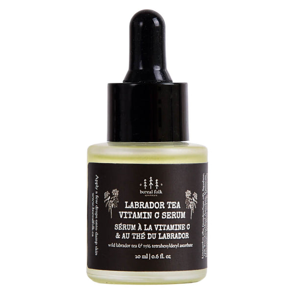 Dropper Bottle of Boreal Folk Labrador Tea Vitamin C Serum 20ml
