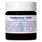 Jar of Living Libations Frankincense Fresh Sensitive Toothpaste 30mL
