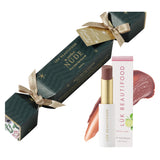 Luk Beautifood BON BON Rose Lime - The Perfect Nude - Wrapped Box + Showing Unwrapped Lip Nourish 
