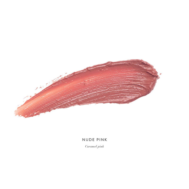 Luk Beautifood Lip Nourish Natural Lipstick - Swatch - Nude Pink
