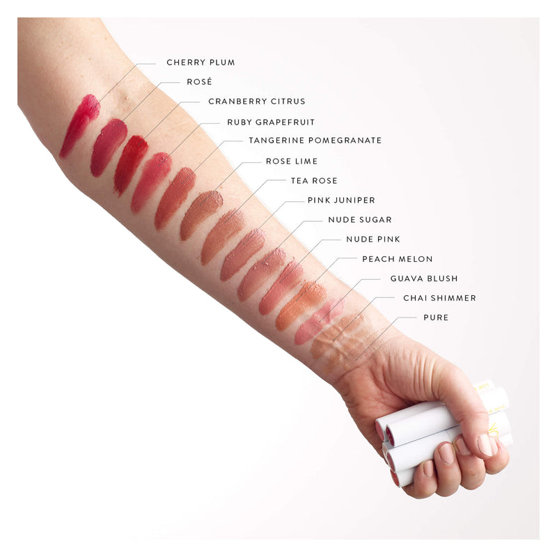 Luk Beautifood Lip Nourish Natural Lipstick - Swatches on Arm
