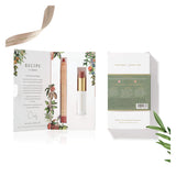 Open Package of Luk Beautifood Recipe of a Lipstick - NUDE ROSE Duo of Tea Rose Lip Nourish + Lychee Sorbet Lipstick Crayon
