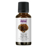 Bottle of NOW Essential Oil Blend - Myrrh 20% - commiphora myrrha 30ml
