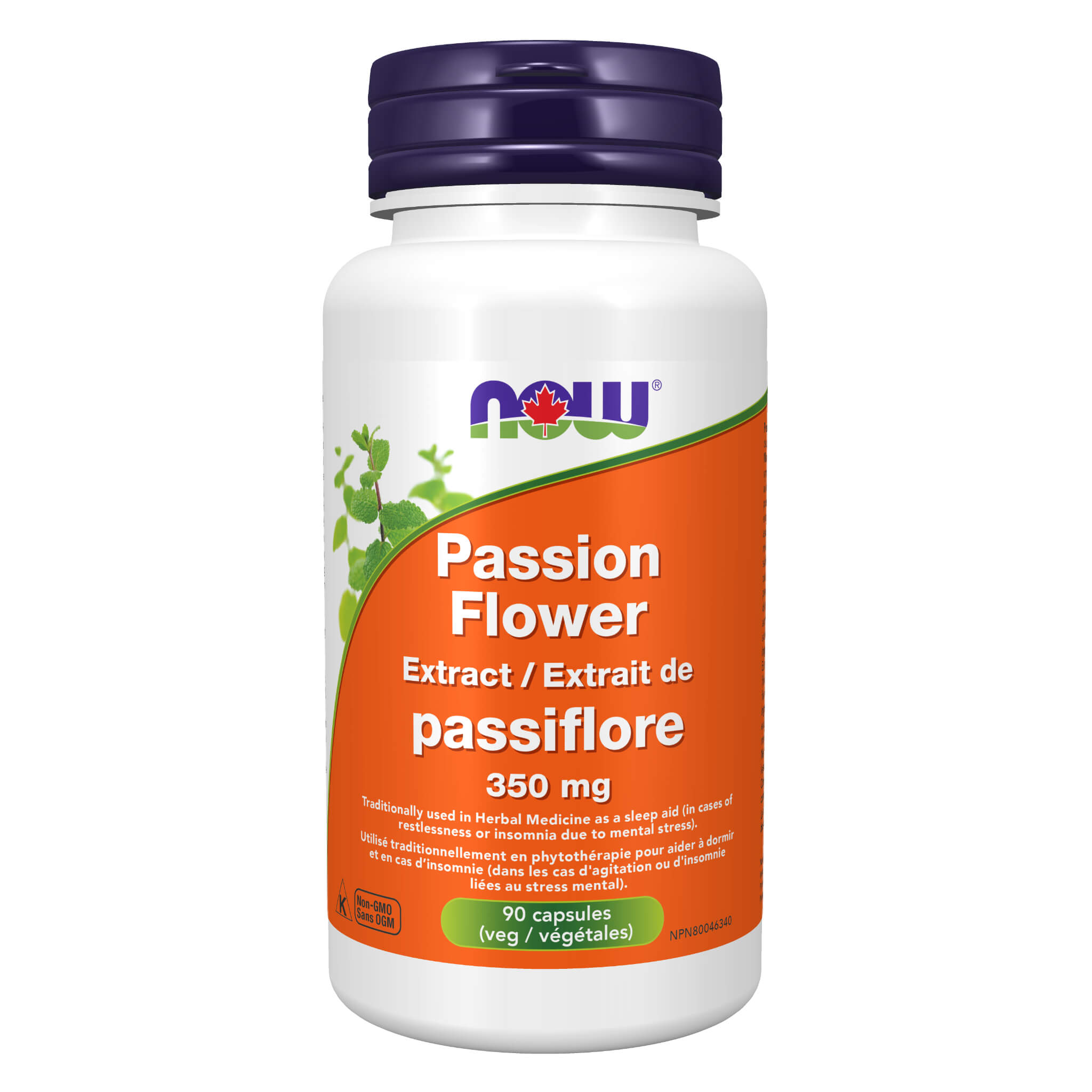 Optimum Health | NOW Foods Passion Flower Extract 350 mg