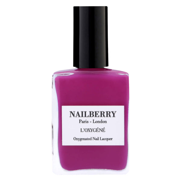Bottle of Nailberry Oxygenated Nail Lacquer - Hollywood Rose - 15ml