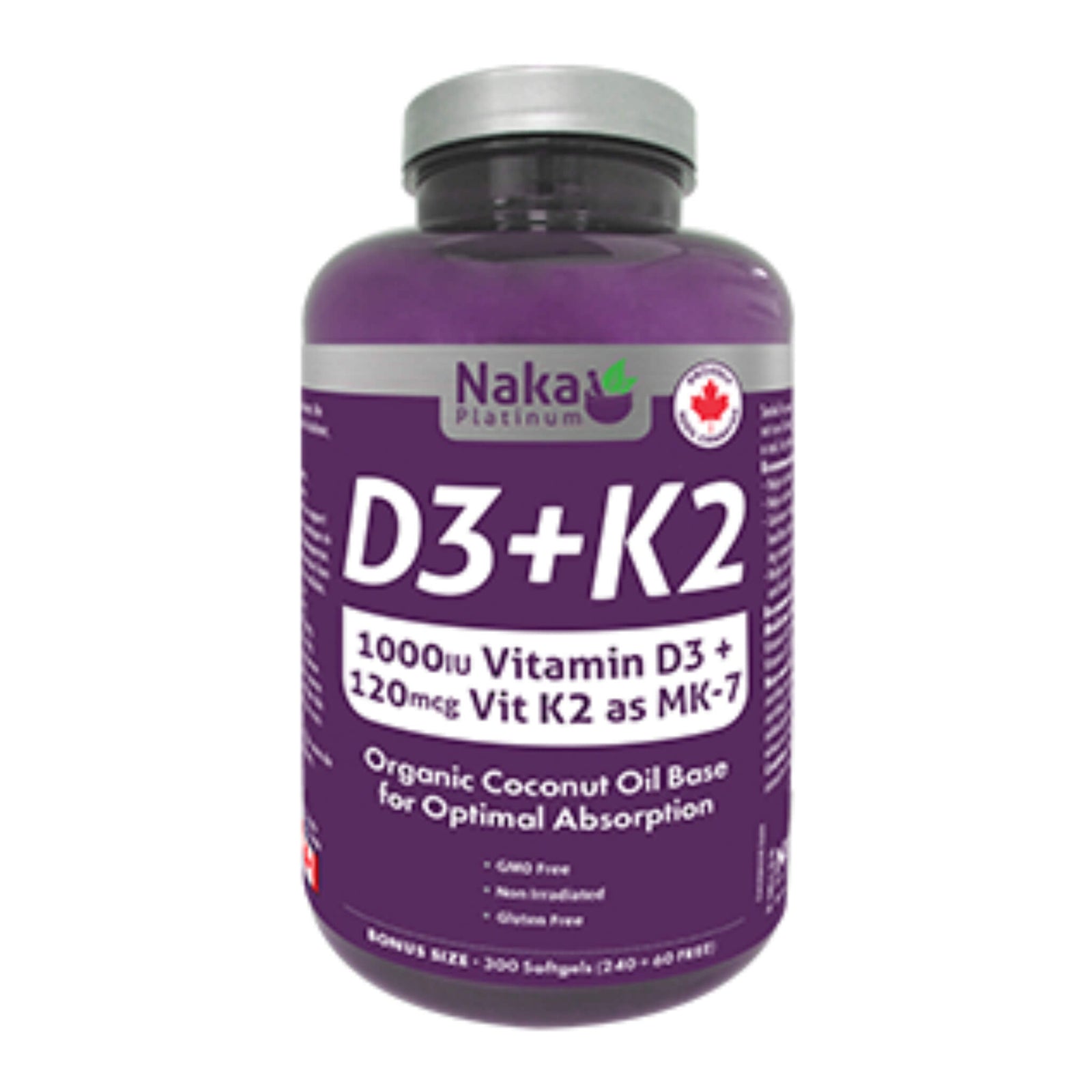 nakka❷ Optimum Health | Naka - D3 + K2