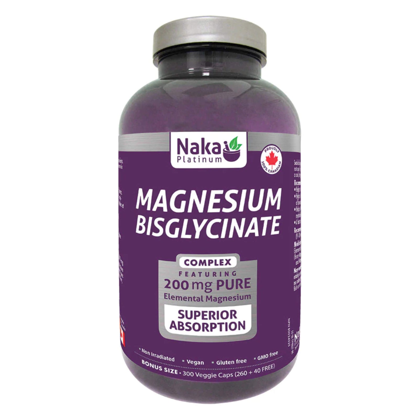 Optimum Health | Naka - Magnesium Bisglycinate Complex 200mg Optimum Health | Naka - Magnesium Bisglycinate Complex 200mg