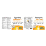 Natural Factors RegenerLife Longevity Kit Label
