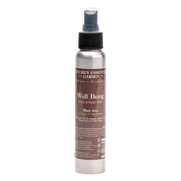 Spray Bottle of Nature's Essential Garden Body & Room Spray - Well Being 120ml
