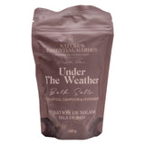 Bag of Nature's Essential Garden Bath Salts - Under The Weather 240g
