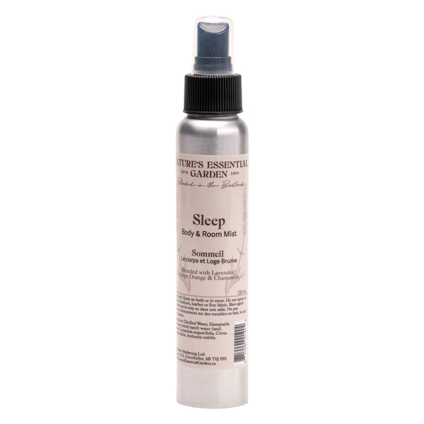 Spray Bottle of Nature's Essential Garden Body & Room Spray - Sleep 120mL
