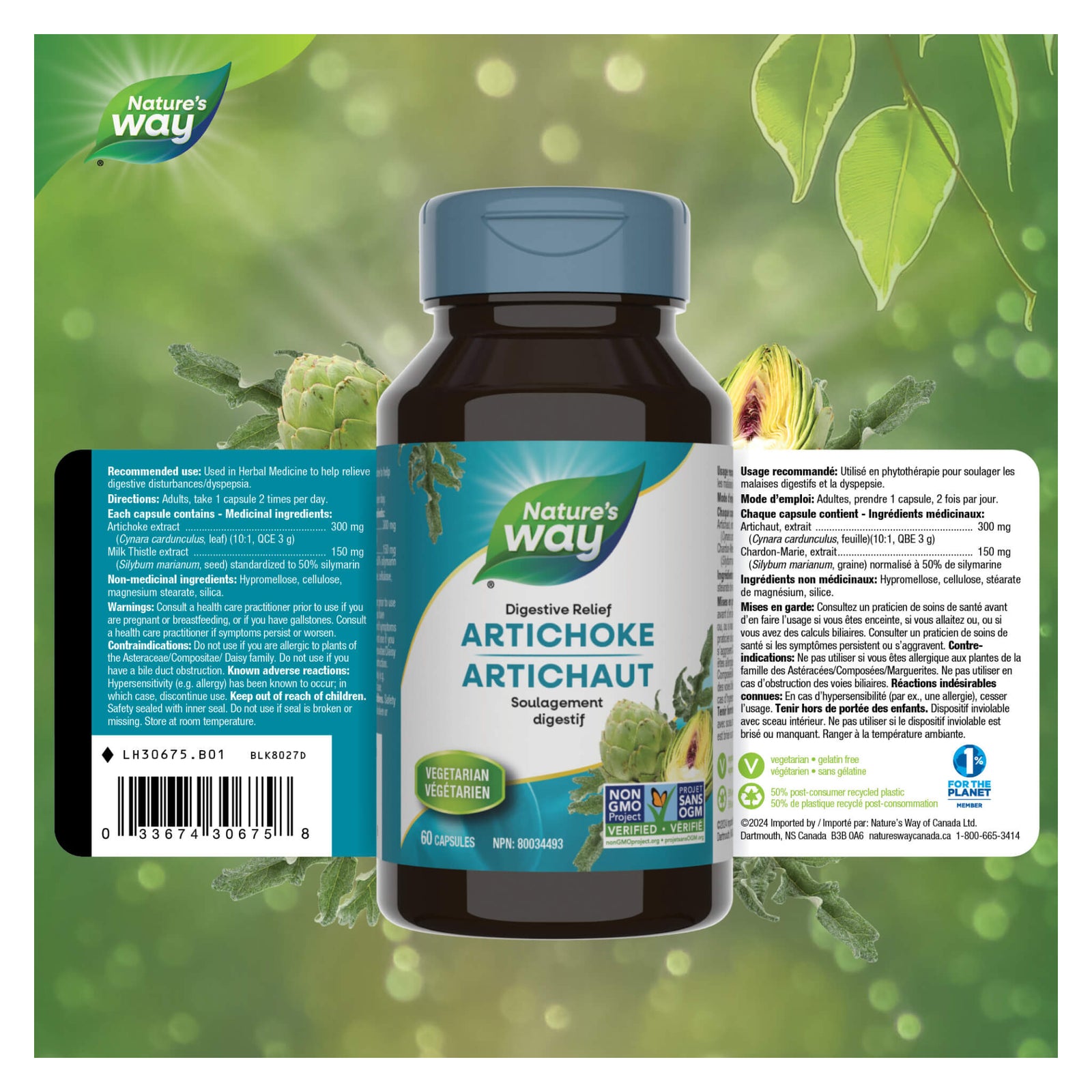 Optimum Health | Nature's Way - Artichoke Standardized Extract