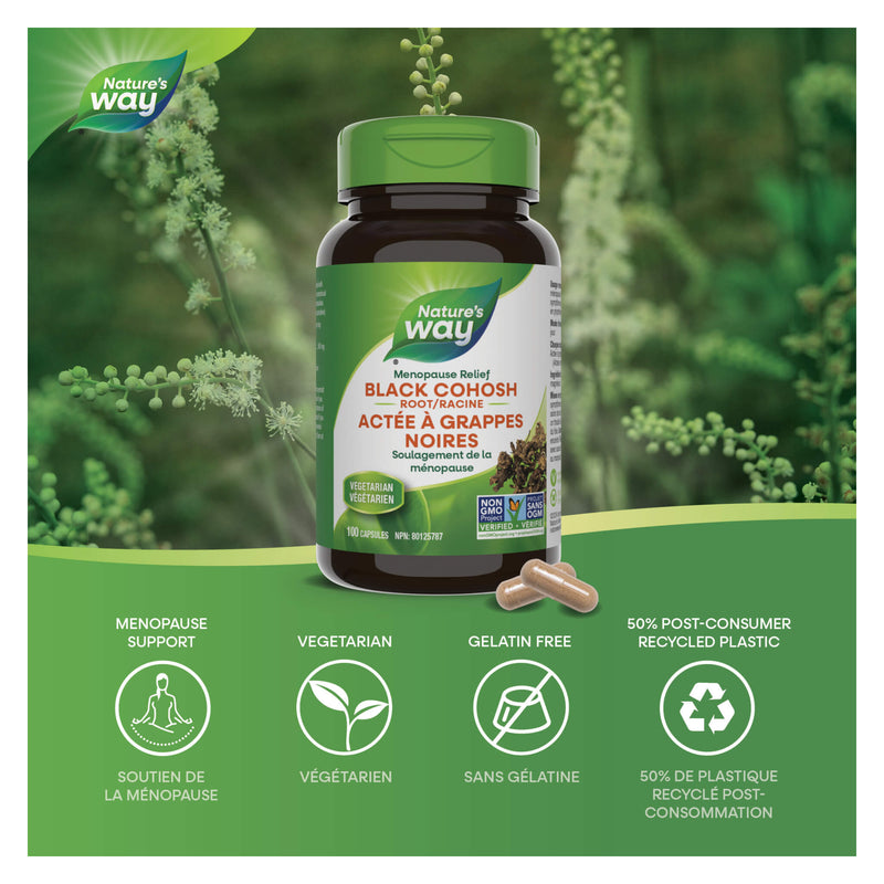 Nature's Way Black Cohosh Root Information 
