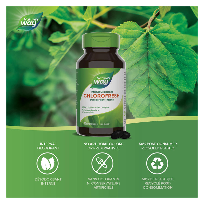 Nature's Way Chlorofresh Information
