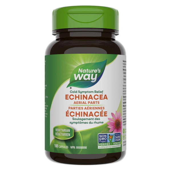 Bottle of Nature's Way Echinacea 100 Capsules
