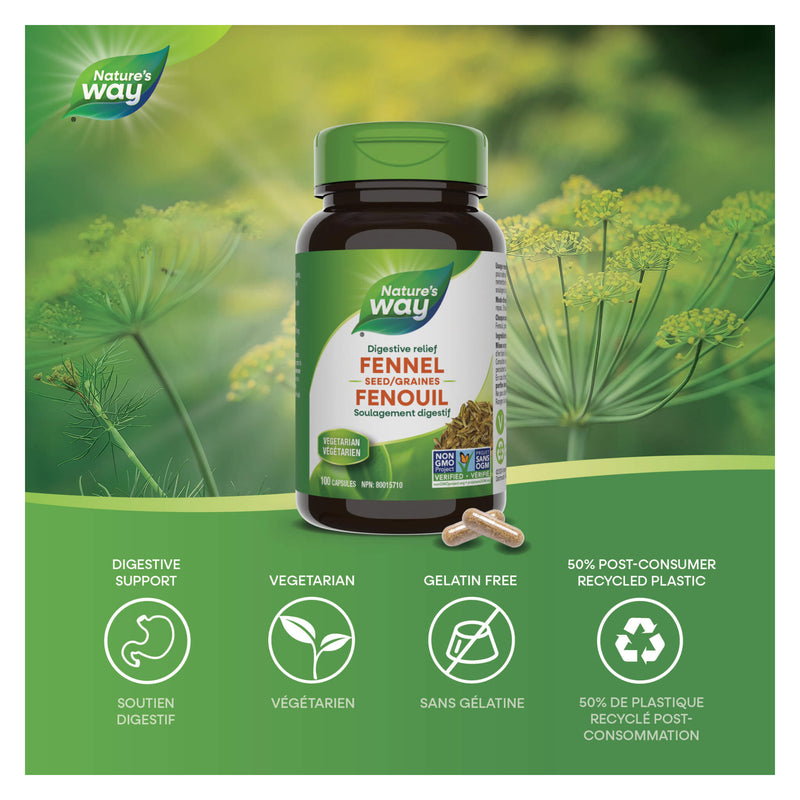 Nature's Way Fennel Seed Information 
