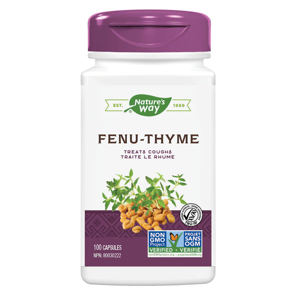 Bottle of Nature's Way Fenu-Thyme 100 Capsules
