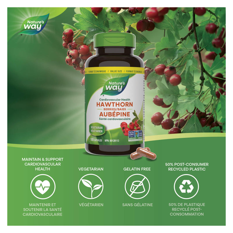 Nature's Way Hawthorn Berries Information 
