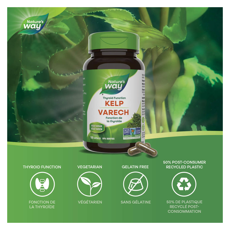 Nature's Way Kelp Information 
