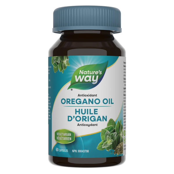 Bottle of Nature's Way Oregano Oil 60 Capsules
