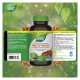 Nature's Way Pau D'Arco Inner Bark Label
