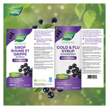 Nature's Way Sambucus Original Cold & Flu Label
