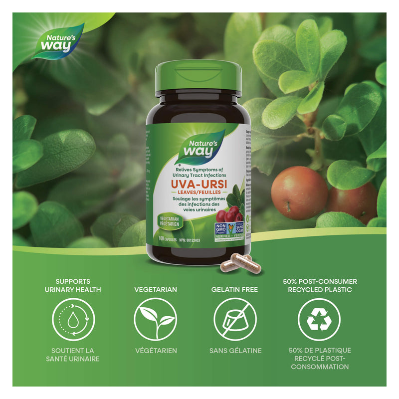 Nature's Way Uva Ursi Leaves Information 
