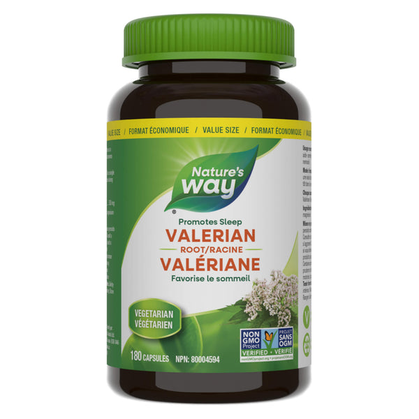 Bottle of Nature's Way Valerian Root 180 Capsules
