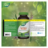 Bottle of Nature's Way Vitex Information
