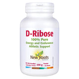 Bottle of New Roots D-Ribose Powder 250g
