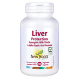 Bottle of New Roots Liver Protection (Milk Thistle) 90 Vegetable Capsules
