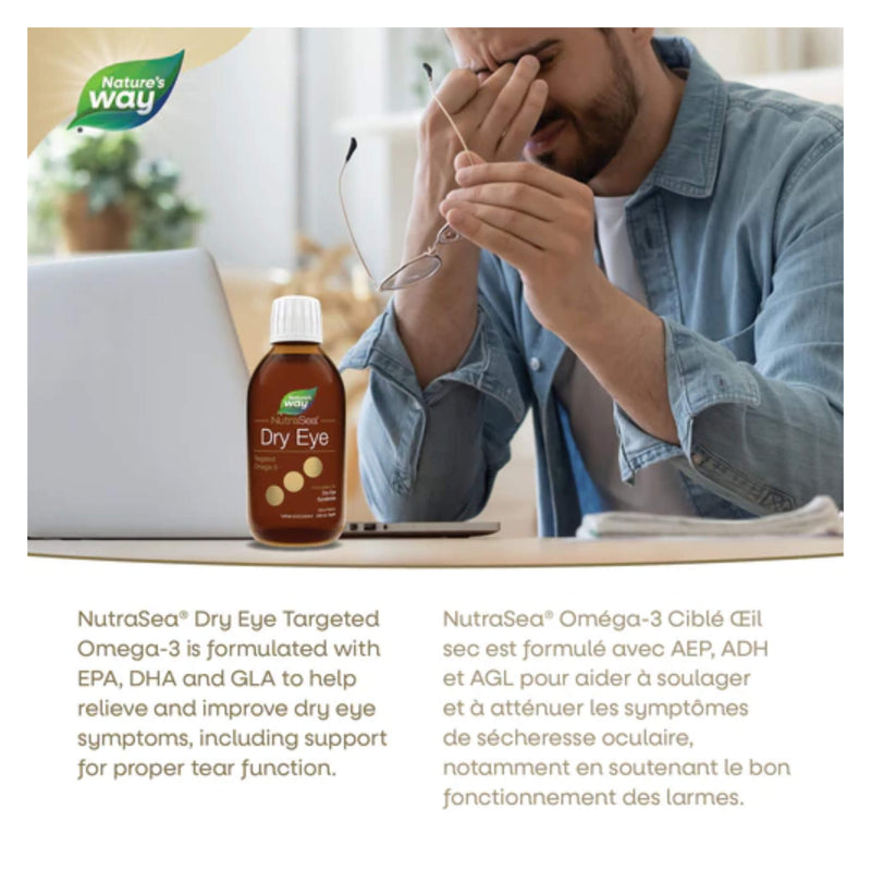 NutraSea Dry Eye Targeted Omega-3 200ml Benefits
