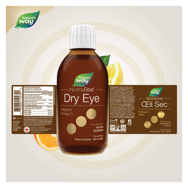 NutraSea Dry Eye Targeted Omega-3 200ml Information
