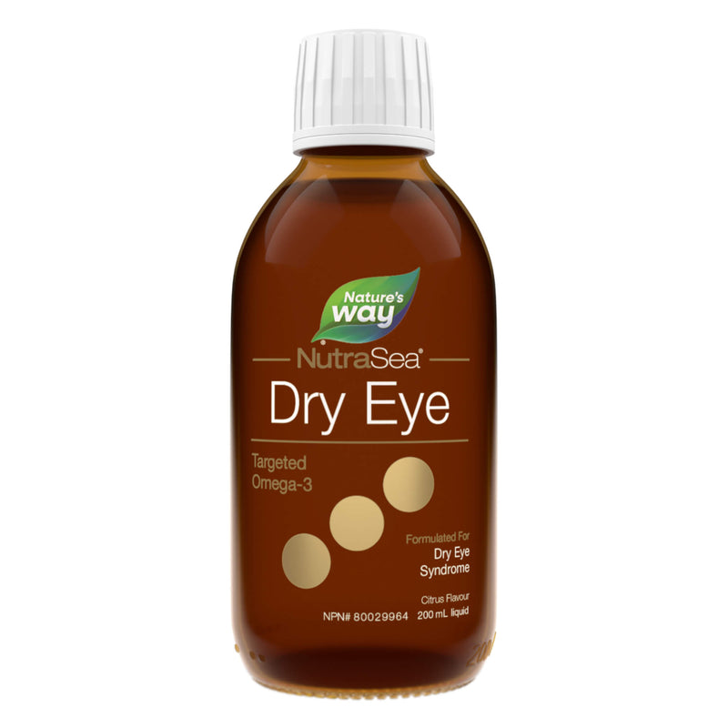 Bottle of NutraSea Dry Eye Targeted Omega-3 200ml
