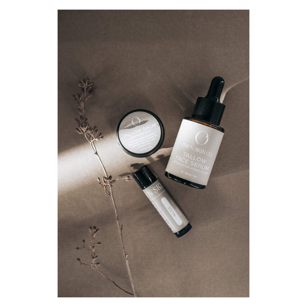OWN SKIN CO. Tallow Face Serum Lifestyle
