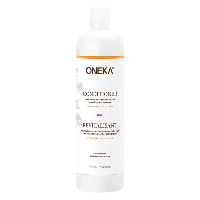 Bottle of OnekaElements Conditioner Goldenseal&Citrus 500mL
