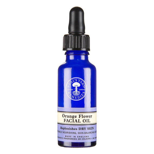 Dropper Bottle of Neal's Yard Remedies Orange Flower Facial Oil 30ml
