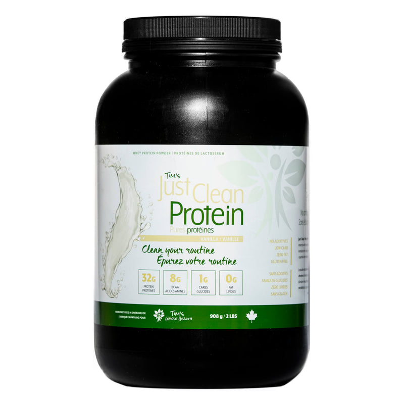 Tub of Tim's Whey Protein Isolate Vanilla 2lbs