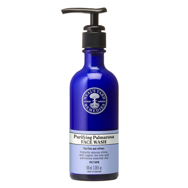 Bottle of Neal's Yard Remedies Palmarosa Facial Wash 100ml