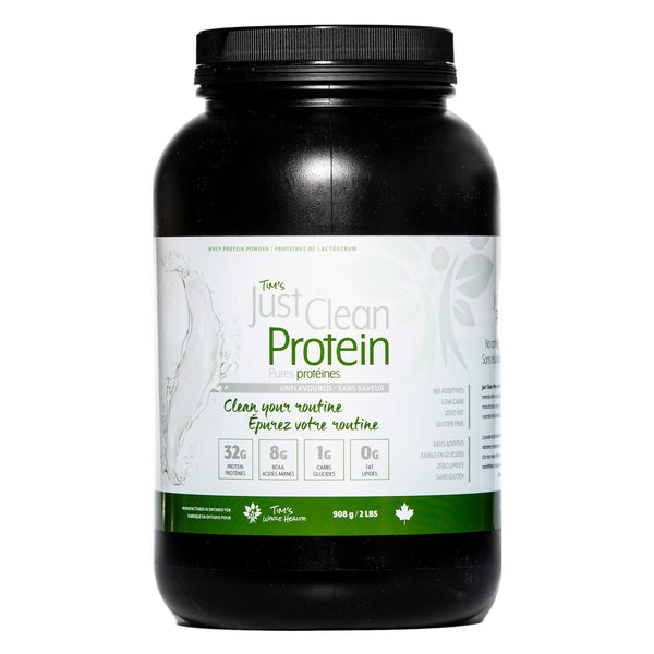 Tub of Tim's Whey Protein Isolate Unflavoured 2lbs
