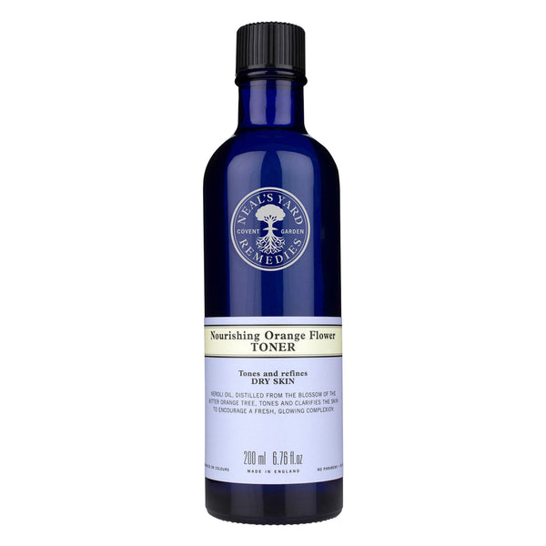 Bottle of Neal's Yard Remedies Nourishing Orange Flower Toner 200ml