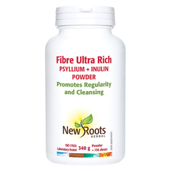 NewRoots FibreUltraRich Psyllium+InulinPowder 340g
