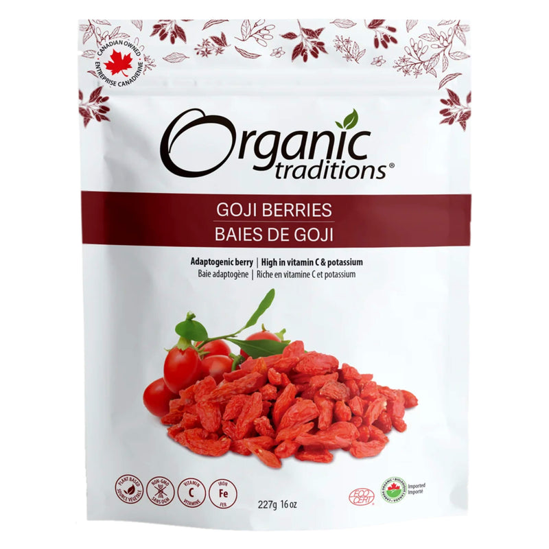 Package of Organic Traditions Goji Berries 227g
