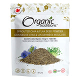 Bag of Organic Traditions Sprouted Chia & Flax Seed Powder 454g
