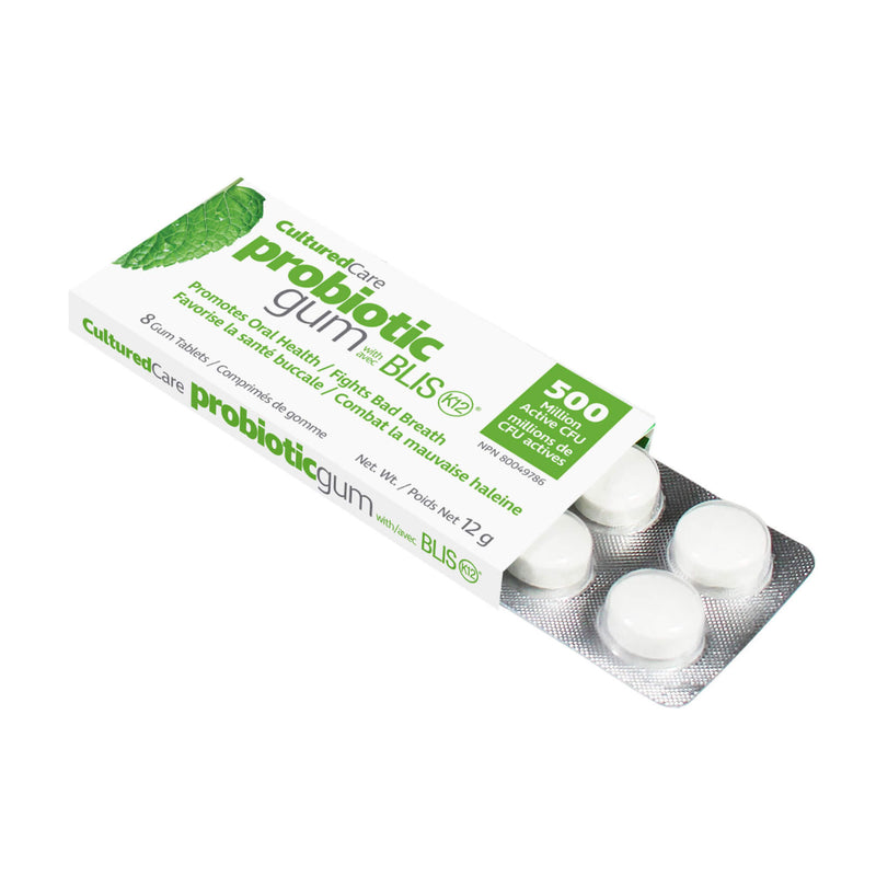 Prairie Naturals Cultured Care® Probiotic Gum Spearmint Peppermint Lifestyle
