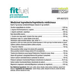 Prairie Naturals FitFuel pH Balanced Pre-Workout Powder Information
