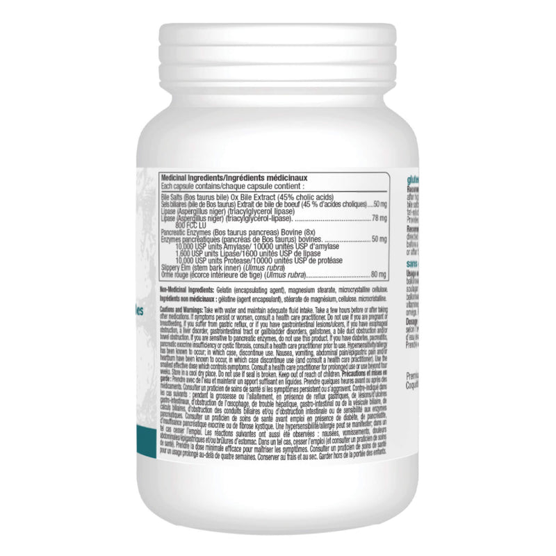 Prairie Naturals Keto Enzyme Bottle Back
