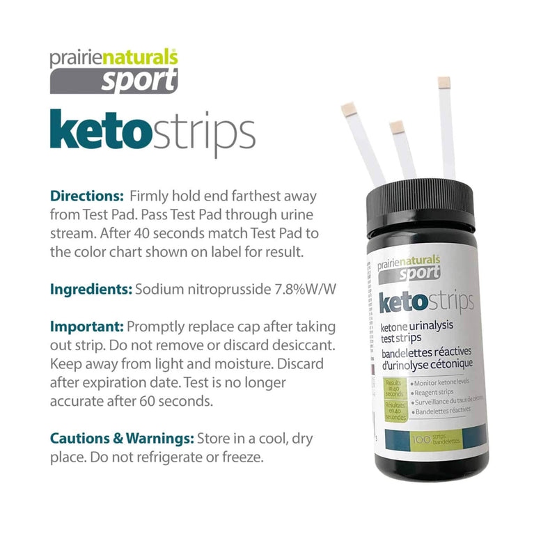 Prairie Naturals Keto Strips Information
