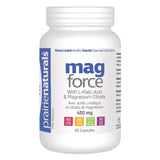 Bottle of Prairie Naturals Mag-Force 90 V-Capsules
